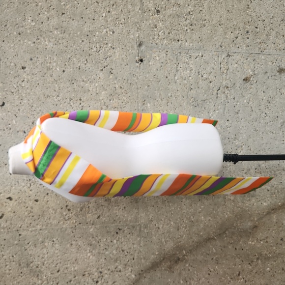 1970s vibrant striped scarf - Picture 9 of 9